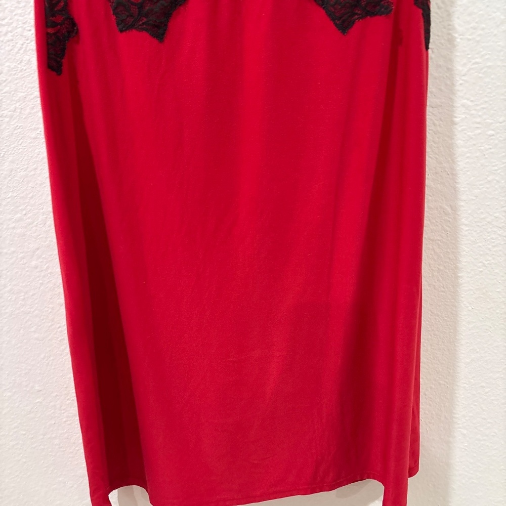 Soma intimate lace, black with red sleepwear women's size medium - Picture 4 of 6